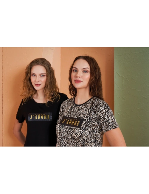 Pjs 27036 Kadın Kısa Kol Pijama Takımı