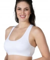 Beyaz Mı Emay 1424 Modal Cotton Sporcu Büstiyer