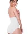 Beyaz Mı Emay 2080 Yüksek Bel Çıtçıtlı Slip Korse