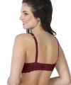 Bordo Mı Emay 188 B Pedli Dantelli Telli Toparlayıcı Sütyen