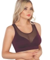 Bordo Mı Emay 4028 Seamless Tül Toparlayıcı Büstiyer