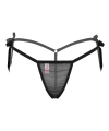 Fantazi İç Giyim Kadın Siyah  String Tanga