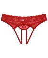 Kadın Kırmızı Dantelli Fantazi Külot