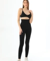 Siyah Mı 3904 Göğüs Altı Yüksek Bel Toparlayıcı Tayt