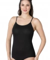 Siyah Mı Emay 1415 Modal Cotton Çıtçıtlı İnce Askılı Body
