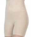 Ten Mı Emay 2091 Önü Dantelli Yüksek Bel Boxer Korse