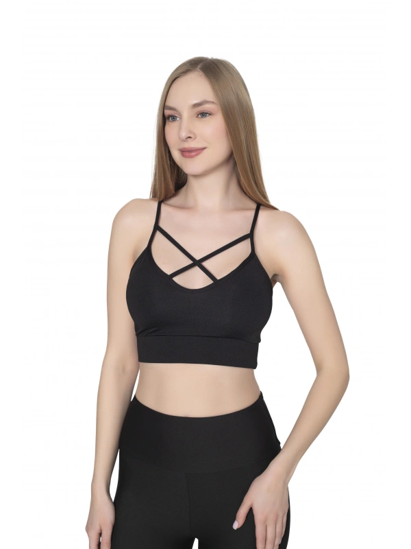 1052 Pinkhan Ön Çapraz Büstiyer Kadın