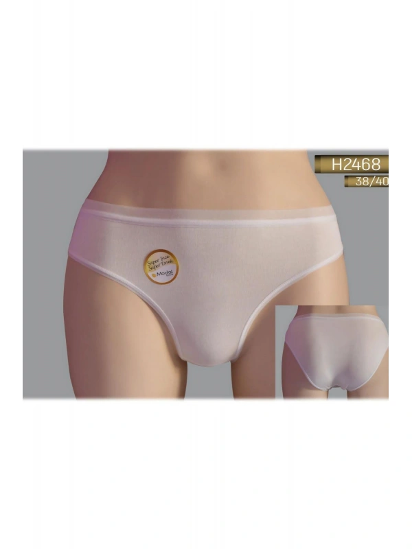 2468 Bikini Transparan Lastik Mıcro Modal