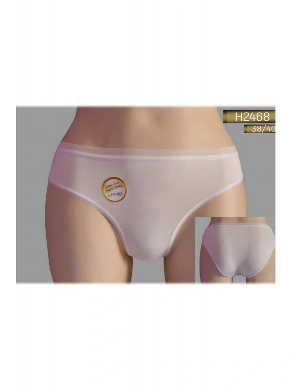 2468 Bikini Transparan Lastik Mıcro Modal