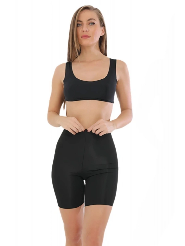 4401 Lazer Kesim Paçalı Korse Kadın