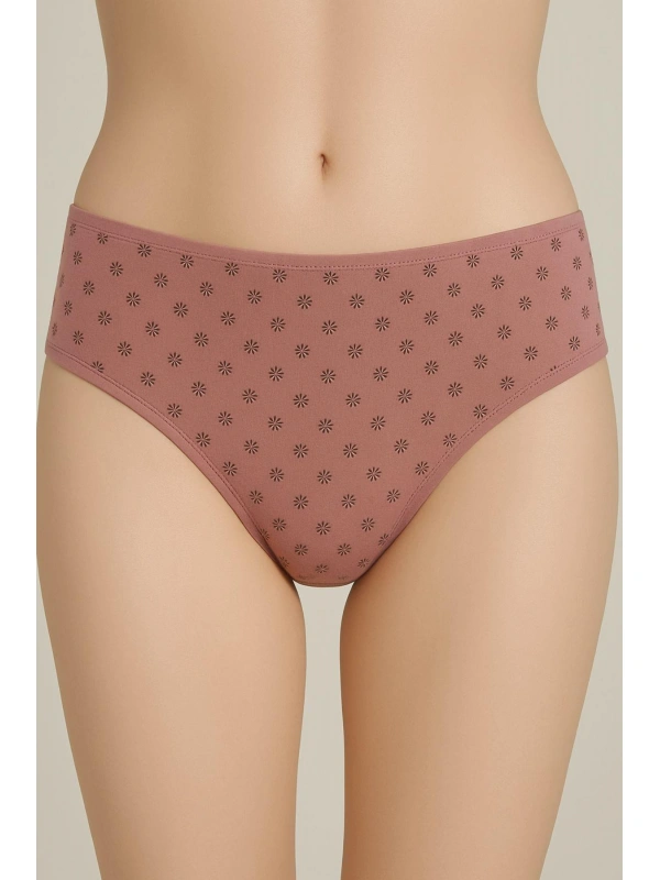 7 Li Desenli Külot Kadın