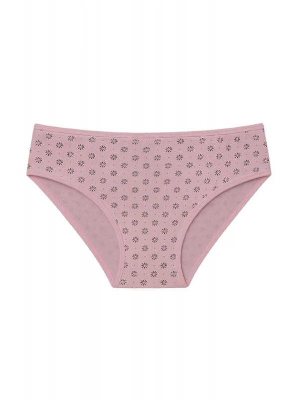 7 Li Desenli Külot Kadın