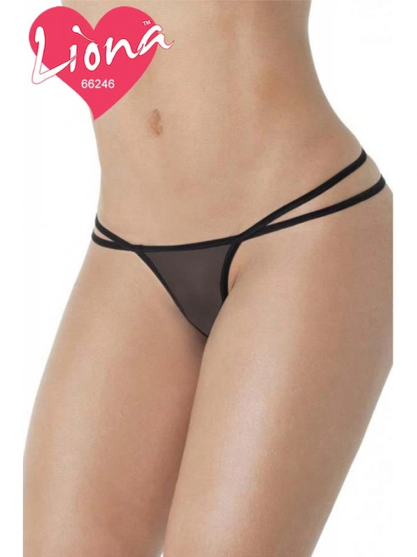 Arkası Halkalı Büyük Beden G-string