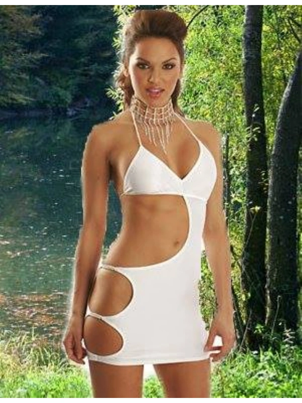 B060785 Dekolteli Seksi Elbise