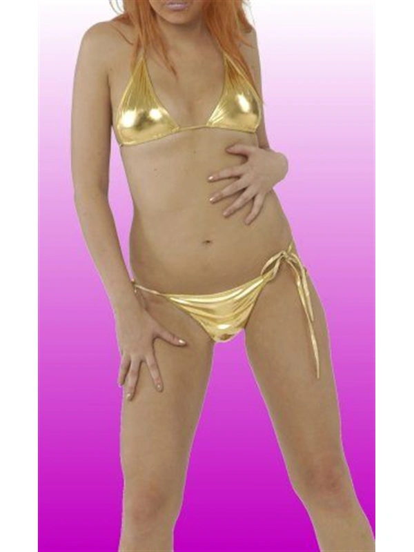 B120659 Lame Bikini Takım