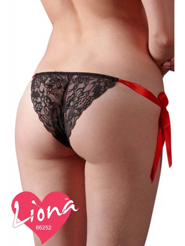 Bağcıklı Büyük Beden Tanga