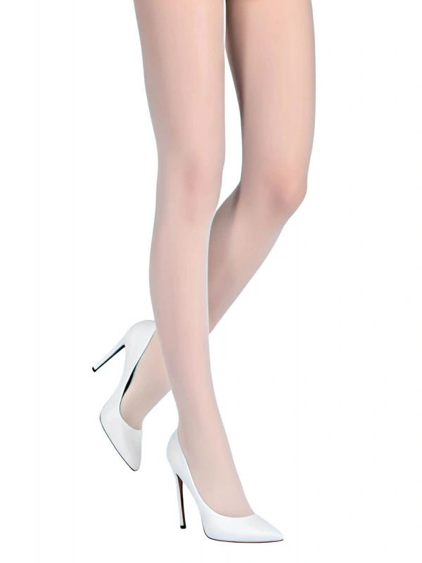 Beyaz Külotlu Çorap 20 Den