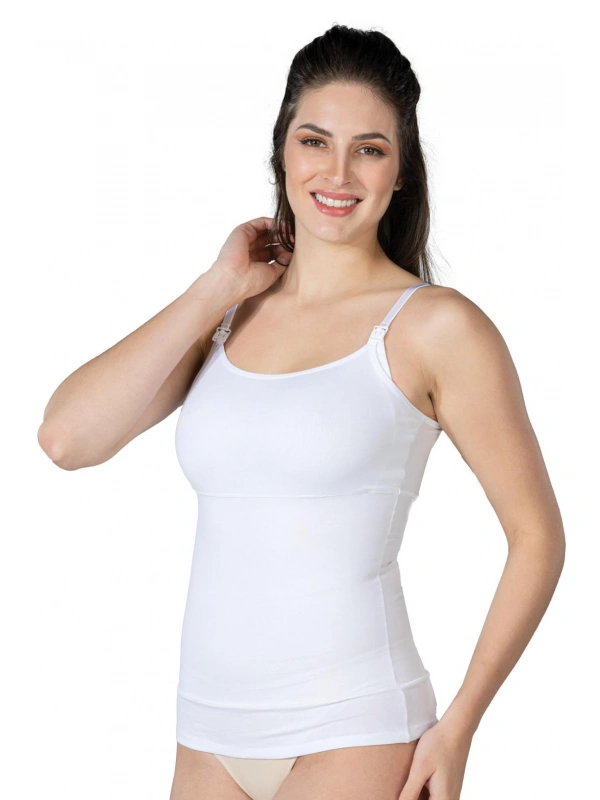 Beyaz Mı Emay 1402 Modal Cotton Emzirme Atlet Korse