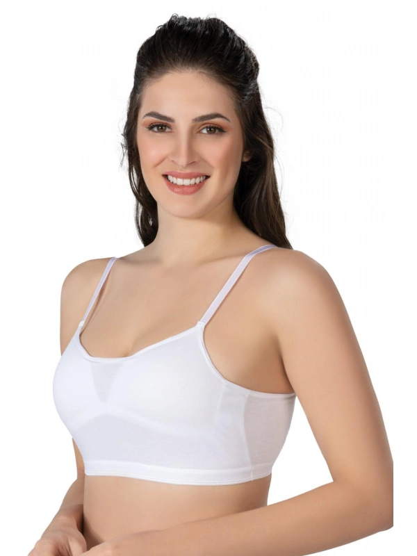 Beyaz Mı Emay 1423 Modal Cotton Kaplı Büstiyer