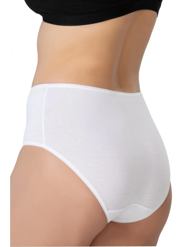 Beyaz Mı Emay 1442 Modal Coton Yüksekbel Külot