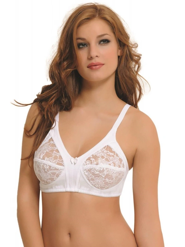 Beyaz Mı Emay 145 B Dantelli Toparlayıcı Sütyen