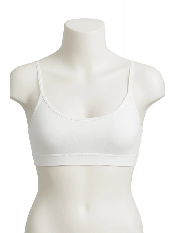 Beyaz Mı Emay 1815 6'lı Pedli Alıştırma Sütyeni
