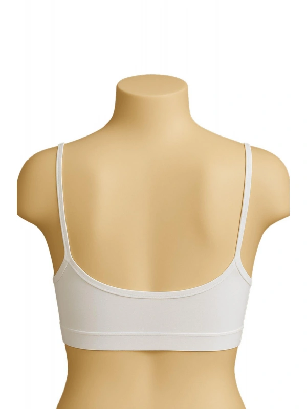 Beyaz Mı Emay 1815 6'lı Pedli Alıştırma Sütyeni