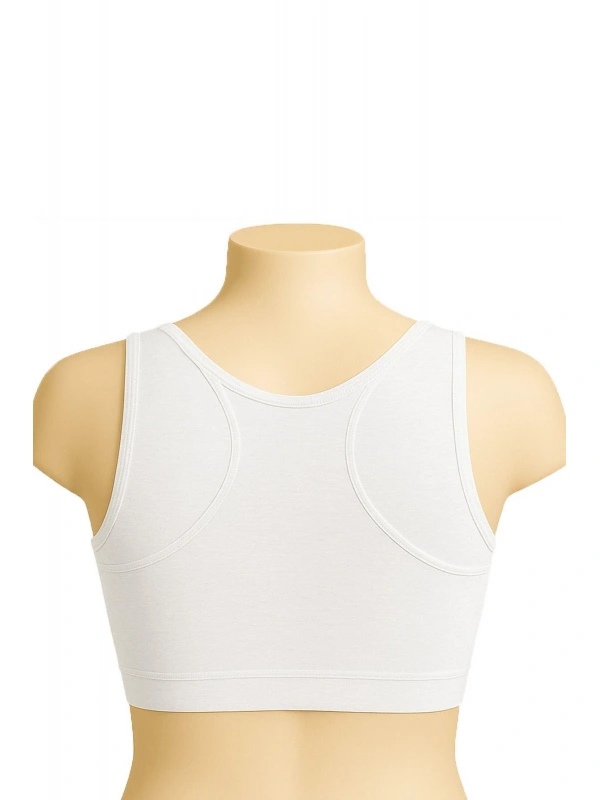 Beyaz Mı Emay 1816 6'lı Pedli Kalın Askılı Alıştırma Sütyeni