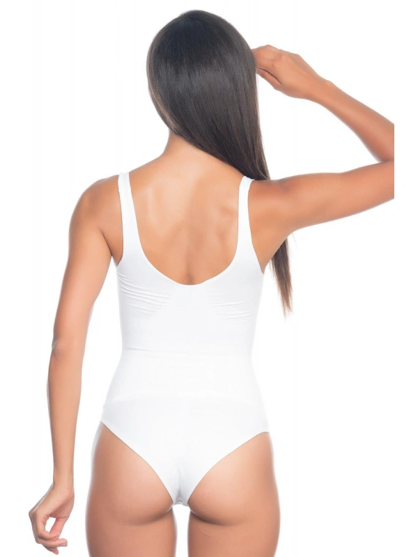 Beyaz Mı Emay 2018 Kalın Askılı Body Korse