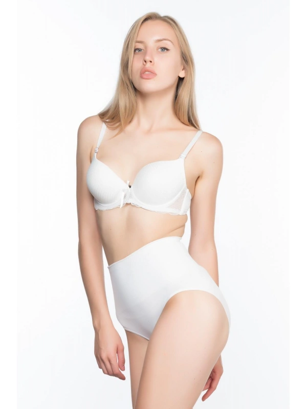 Beyaz Mı Emay 2021 Double Düşük Bel Slip Korse