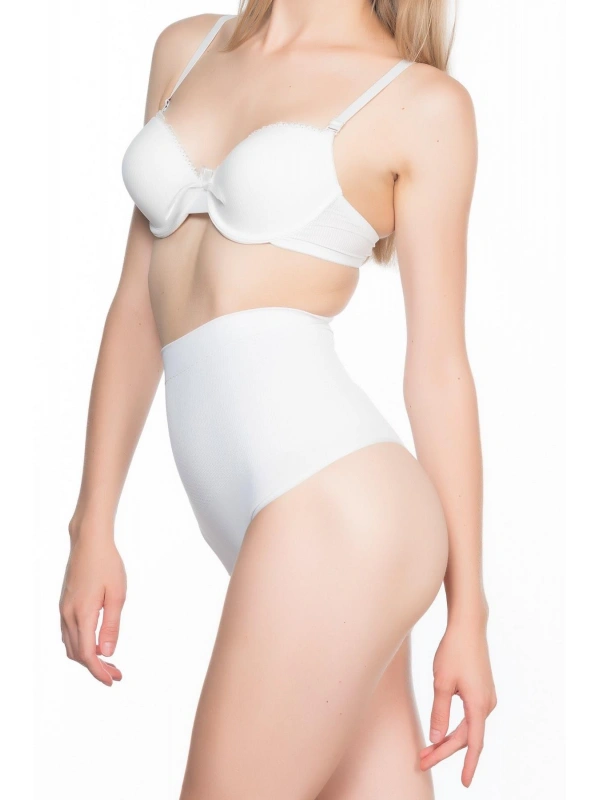 Beyaz Mı Emay 2054 Masajlı String Korse