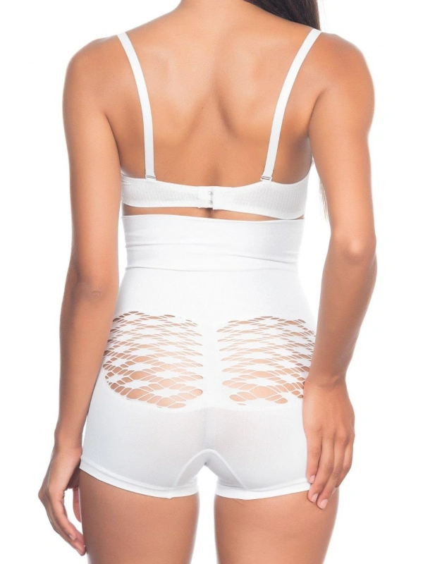 Beyaz Mı Emay 2064 Popo Açık Fantezi Boxer Korse