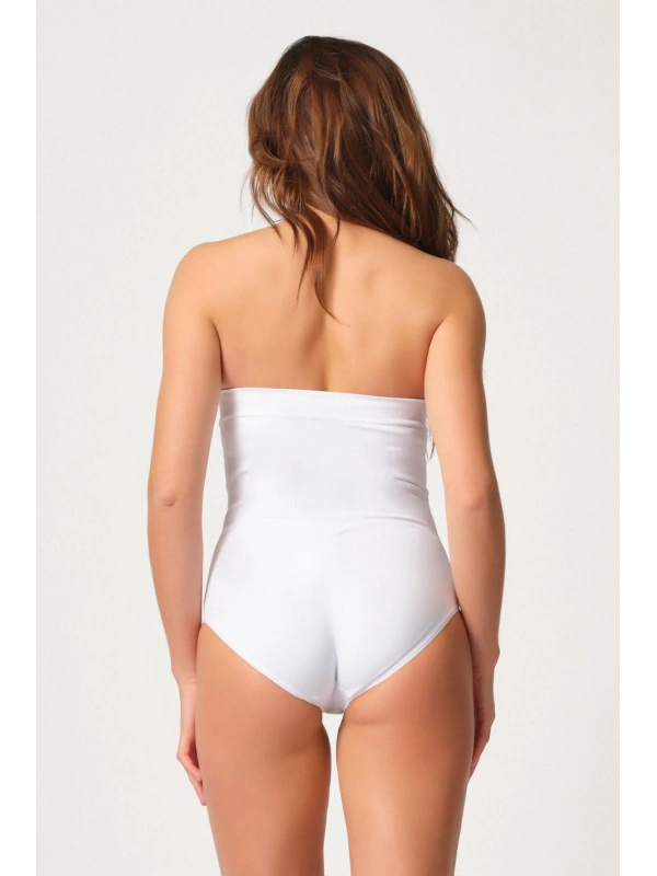 Beyaz Mı Emay 2088 Önden Agraflı Slip Korse