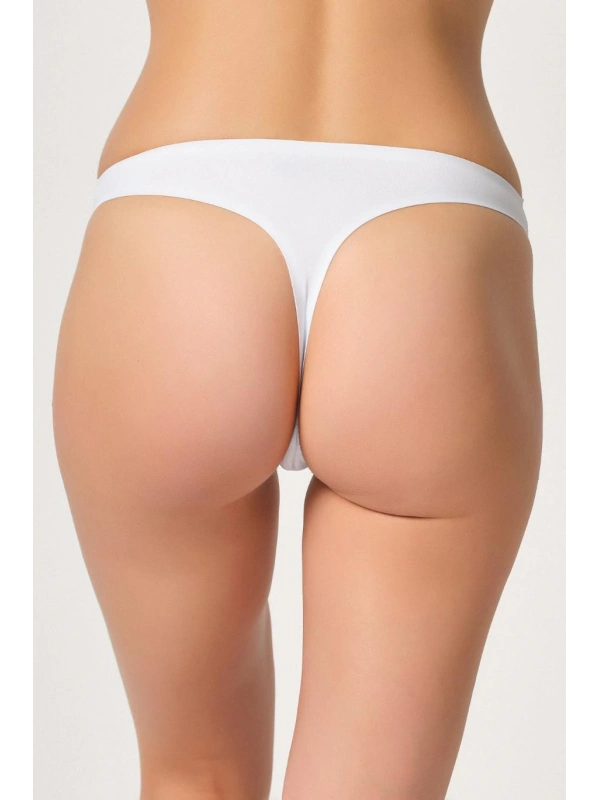 Beyaz Mı Emay 2802 Yapıştırma Lazer Kesim String Külot
