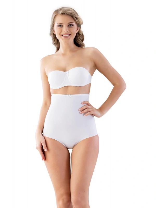 Beyaz Mı Emay 2813 Yüksek Bel Slip Lazer Korse