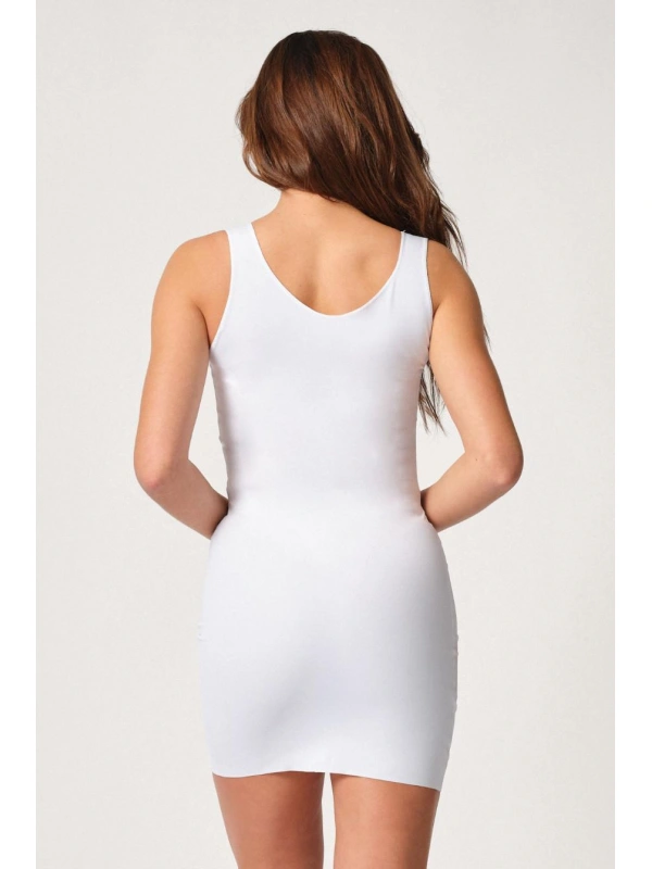 Beyaz Mı Emay 2934 Toparlayıcı Elbise Lazer Korse