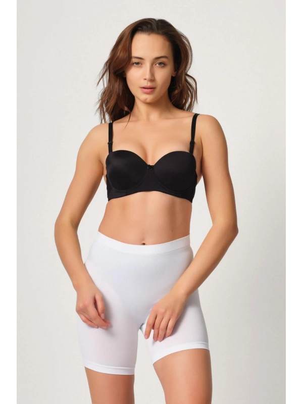 Beyaz Mı Emay 3003 Soft Paçalı Boxer