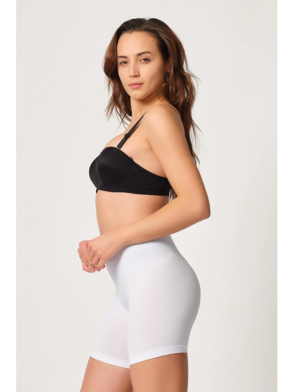 Beyaz Mı Emay 3003 Soft Paçalı Boxer