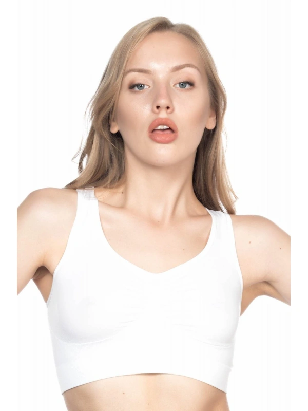 Beyaz Mı Emay 4001 Soft Sporcu Büstiyer