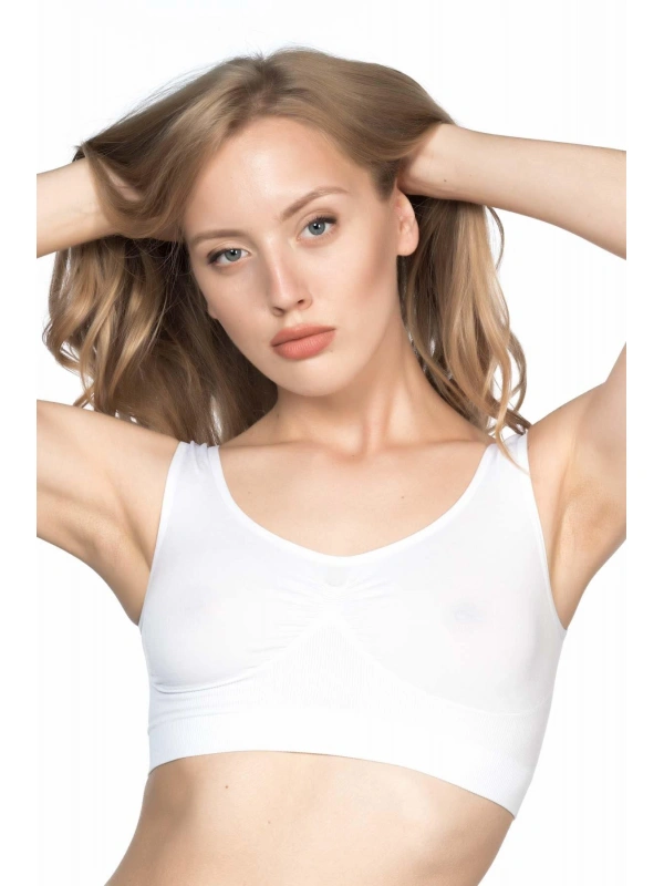 Beyaz Mı Emay 4005 Soft Kalın Askı Büstiyer
