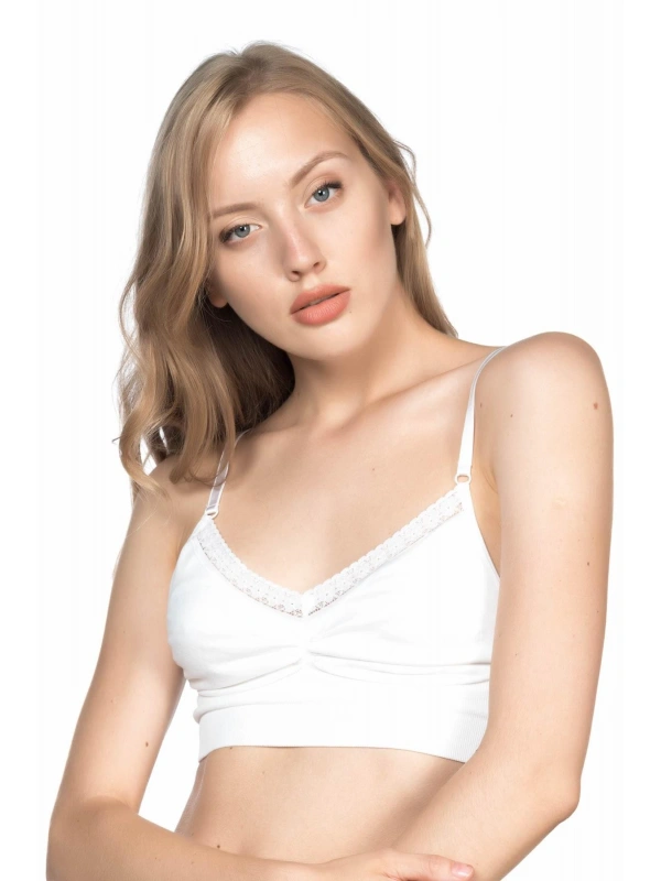 Beyaz Mı Emay 4035 Agraflı Minimizer Korse