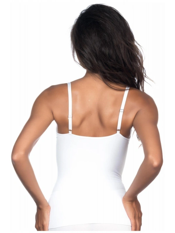 Beyaz Mı Emay 5040 İp Askılı Fantazi Atlet Korse