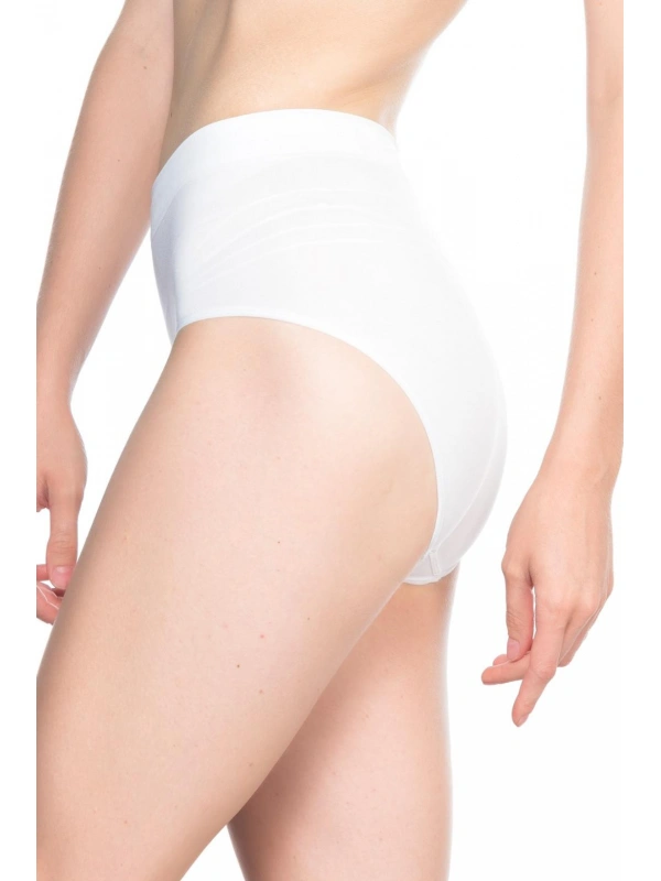 Beyaz Mı Emay 7025  Düşük Bel Slip Korse