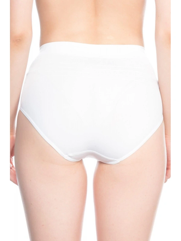 Beyaz Mı Emay 7025  Düşük Bel Slip Korse