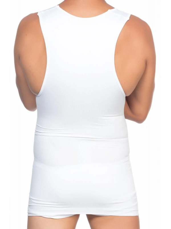 Beyaz Mı Emay E1003 V Yaka Erkek Korse Atlet