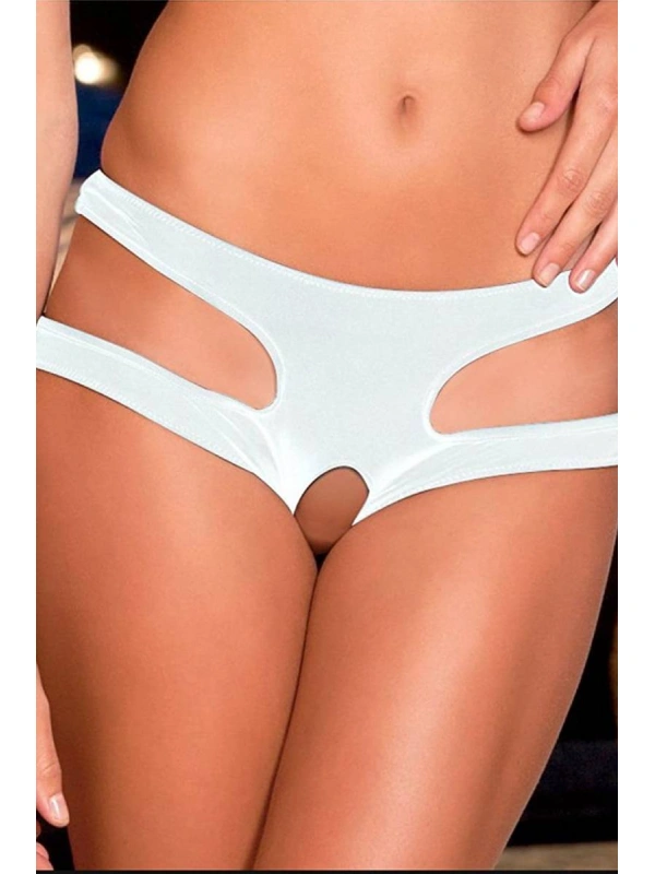 Beyaz Özel Bölgesi Açık Fantazi Külot Brf1178