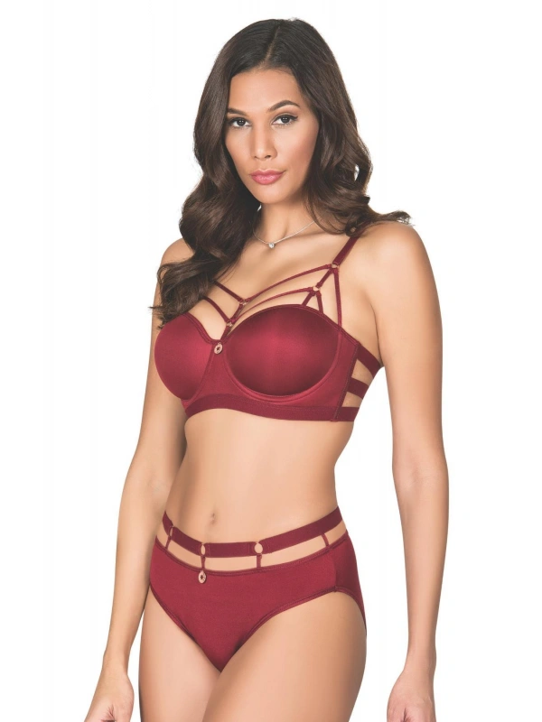 Biye Şeritli Halkalı Sütyen Takım Kadın 5045