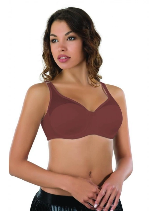 Bordo Mı Emay 167d Pedli Tül Toparlayıcı Sütyen