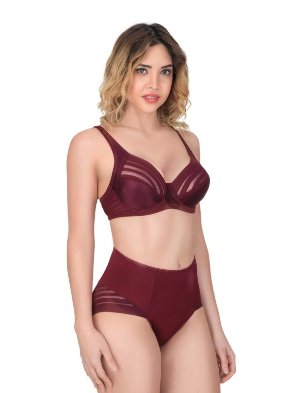 Bordo Mı Emay 177 C Toparlayıcı Sütyen Takım