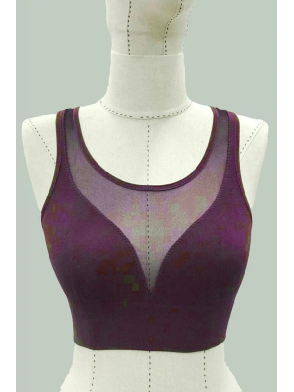 Bordo Mı Emay 4028 Seamless Tül Toparlayıcı Büstiyer